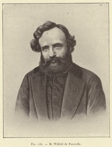M Wilfrid de Fonvielle (gravering) af French School