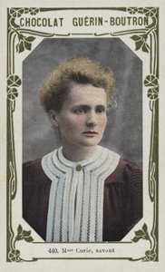 Madame Curie, savant (farvet foto) af French School