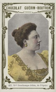 Madame Deschamps-Jehin, de lOpera (farvet foto) af French School