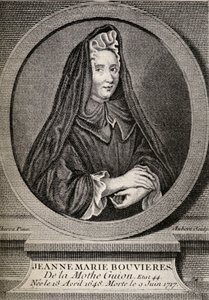 Madame Guyon (1648-1717) illustration fra 
