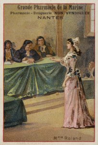 Madame Roland, fransk revolutionær af French School