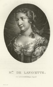 Madame de Lafayette af French School
