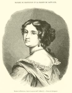 Madame de Maintenon (gravering) af French School