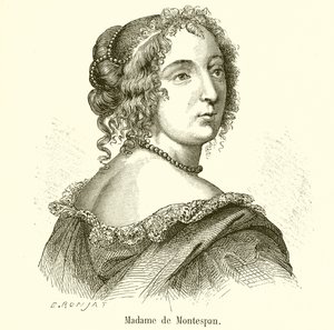 Madame de Montespan af French School