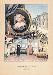 Madame de Sevigne af French School