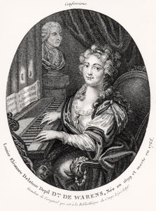 Madame de Warens, ca. 1789 (gravering) af French School