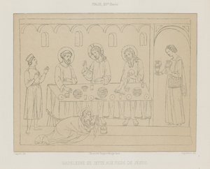 Madeleine kaster sig for Jesu fødder af French School