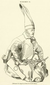 Mahomet II (gravering) af French School