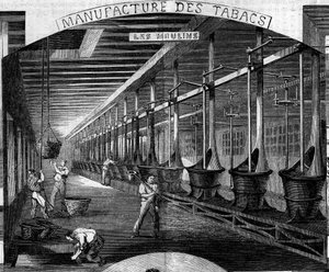 Tobaksfabrik, Paris af French School
