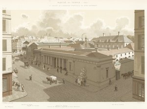 Marche du Temple, 1840, og klosteret for den evige tilbedelse af det hellige sakramente af French School