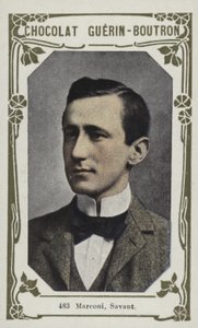 Marconi, Savant (farvet foto) af French School
