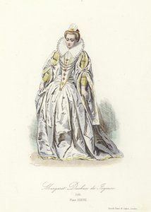 Margaret, hertuginde af Joyeuse af French School
