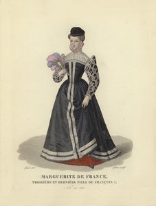 Margaret af Frankrig, tredje og yngste datter af kong Frans I af Frankrig af French School