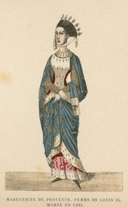 Margaret of Provence  af French School
