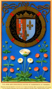 Marguerite de Navarres emblematiske apparat af French School