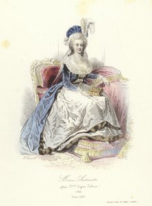 Marie Antoinette, Dronningkonsort af Louis XVI af Frankrig af French School