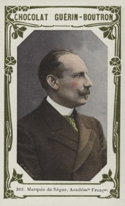 Marquis de Segur, French Academy (farvet foto) af French School