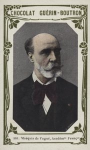 Marquis de Vogue, French Academy (farvet foto) af French School