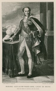 Marskal Guillaume-Marie-Anne, greve af Brune af French School