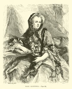 Mary Leczinska af French School