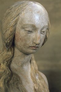 Maria Magdalena, slutningen af det 15. århundrede (polykrom sten) (se også 248111, 248112 og 252686) af French School