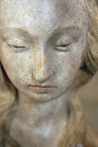 Maria Magdalena, slutningen af det 15. århundrede (polykrom sten) (se også 248111, 248112 og 252685) af French School