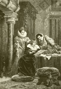 Mary de Medici, Concini og Leonara Galigai af French School