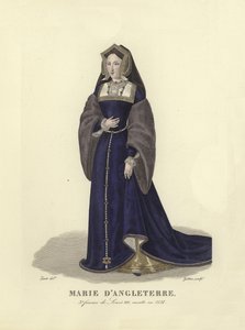 Mary af England, tredje kone til kong Ludvig XII af Frankrig af French School