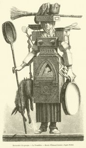 Græske maskerader, La Vivandiere (gravering) af French School