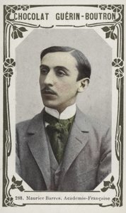 Maurice Barres, Academie-Francaise (farvet foto) af French School