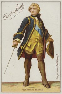 Mauritius af Sachsen af French School