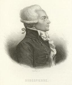 Maximilian af Robespierre af French School