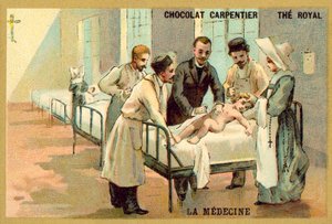Medicin (chromolitho) af French School