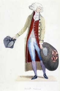 Herredragt i Frankrig i 1782. af French School