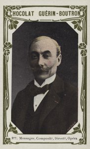 Messenger, komponist, instruktør, opera (farvet foto) af French School