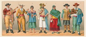 Mexicansk kostume af French School