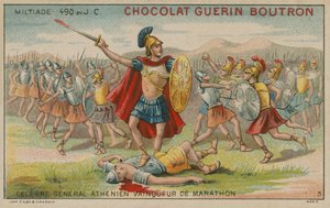 Miltiades, athensk general og sejrherre af slaget ved Marathon, 490 f.Kr