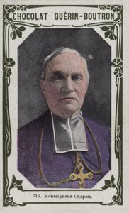 Monsignor Chapon (farvet foto) af French School