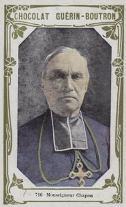 Monsignor Chapon (farvet foto) af French School