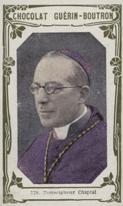 Monseigneur Chaptal (farvet foto) af French School