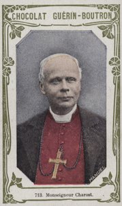 Monseigneur Charost (farvet foto) af French School