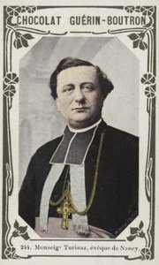 Monsignor Turinaz, biskop af Nancy (farvet foto) af French School