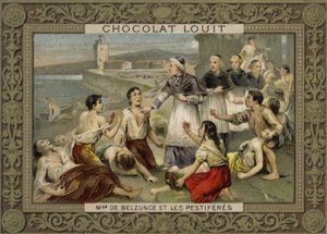 Monsignor de Belsunce, biskop af Marseille og pestofre, 1720 af French School