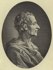 Montesquieu (fotogravure) af French School