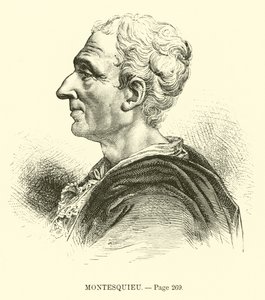 Montesquieu af French School