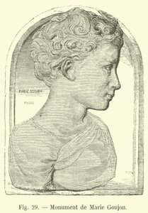 Marie Goujons monument af French School