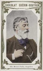 Mounet-Sully, tragedien (farvet foto) af French School