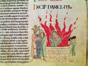 Fru 12-15 t.3 f.64 Børnene i ovnen, fra Etienne Hardings bibel