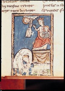 Ms 3516 f.127 Jongløren fra Notre Dame af French School