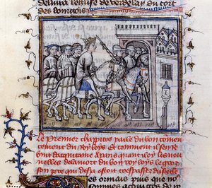 Ms 783 St. Louis (1215-70) af Frankrig (vellum) af French School